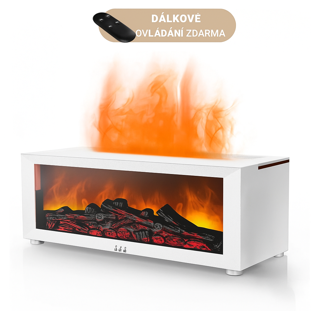 Firehome™ – Difuzér s útulným efektem plamene